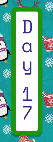 Gift box for day 17.